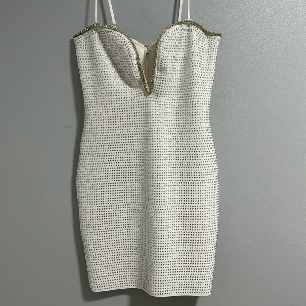 Little bling ting studded bandage dress